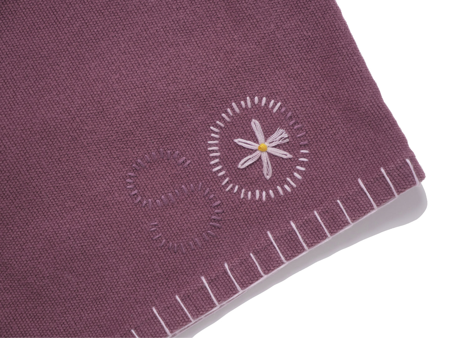 blanket shorts - mulberry