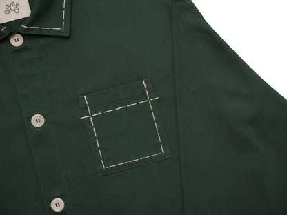chore jacket - forest green