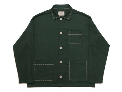 chore jacket - forest green