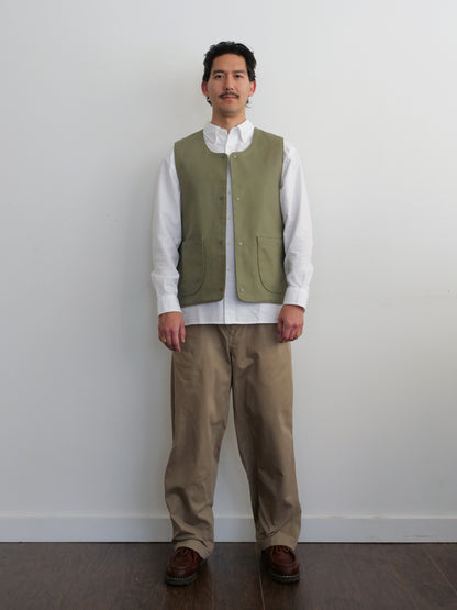 two-way vest - jalapeño/nori