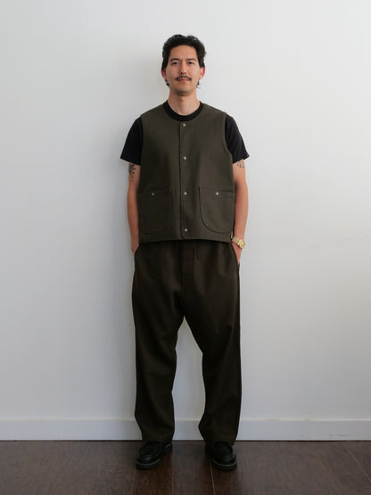 two-way vest - jalapeño/nori