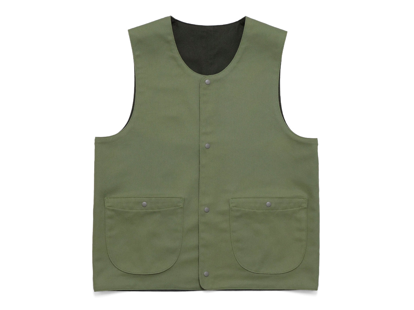 two-way vest - jalapeño/nori
