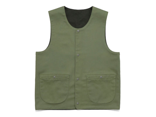two-way vest - jalapeño/nori