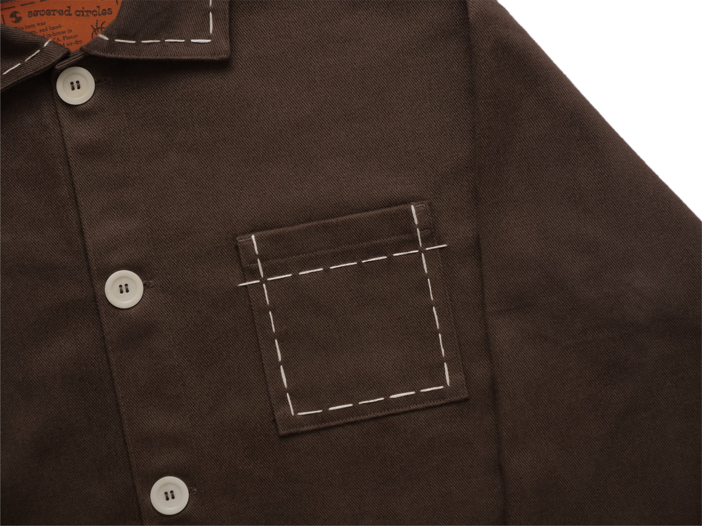 chore jacket - brown