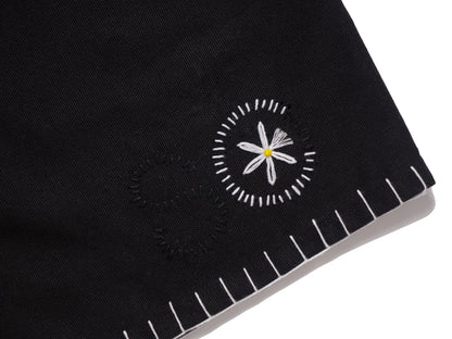 blanket shorts - black