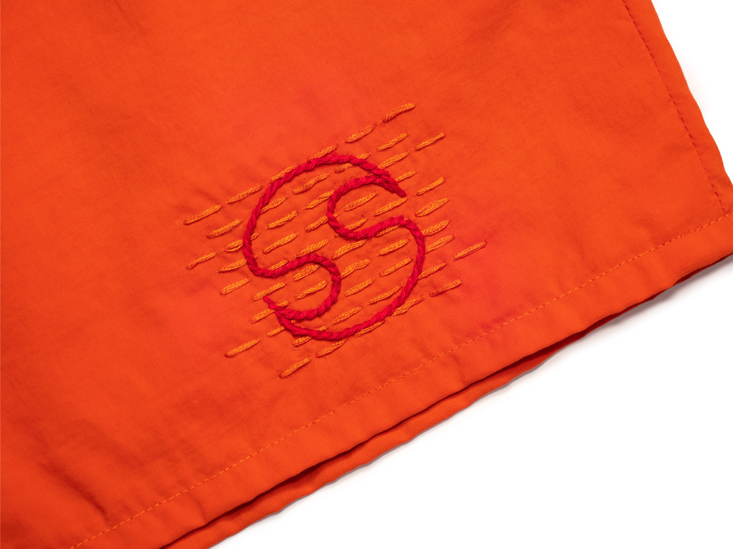 hiking shorts - orange