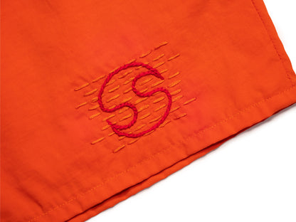 hiking shorts - orange
