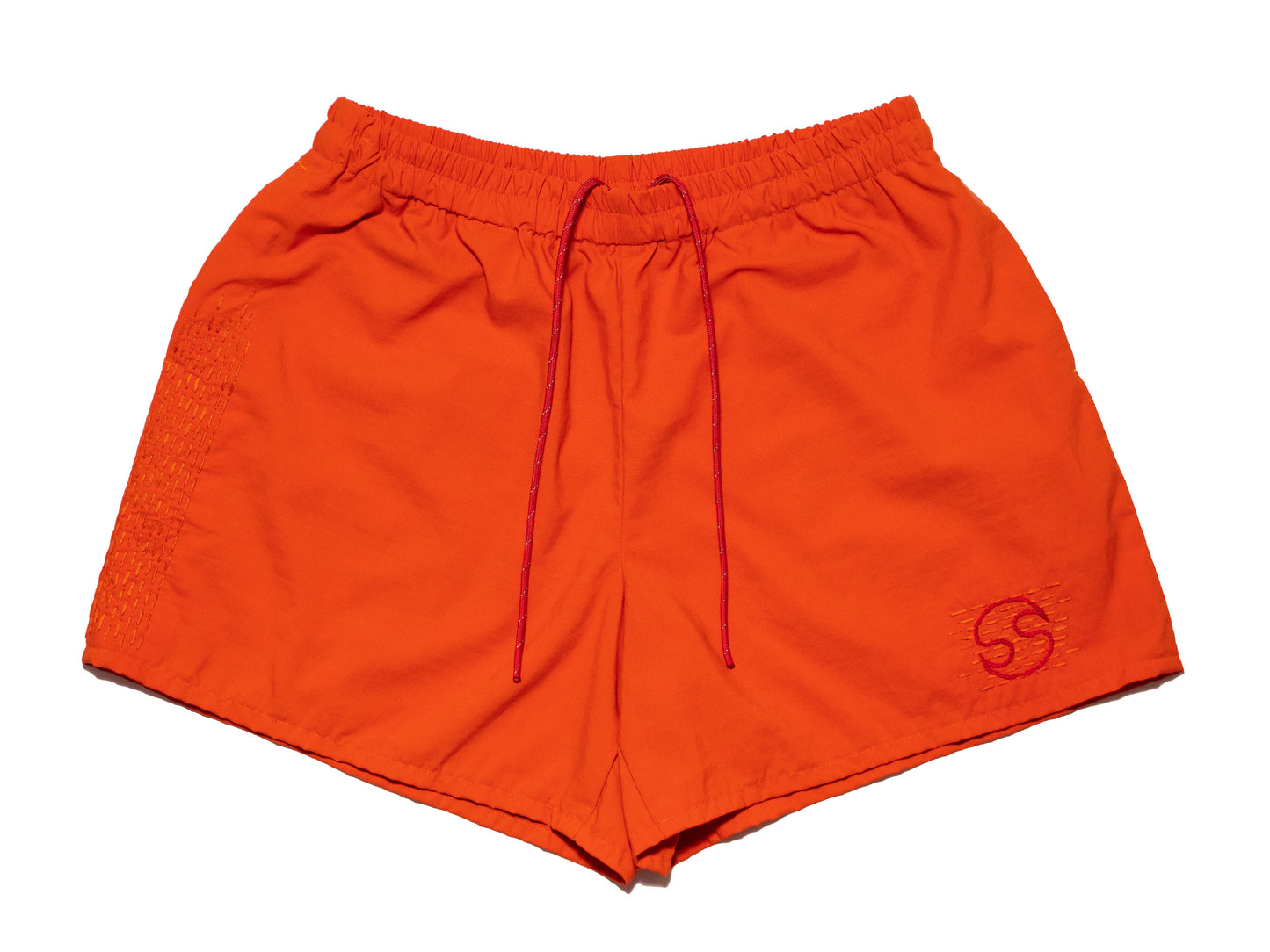 hiking shorts - orange