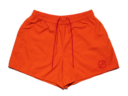 hiking shorts - orange