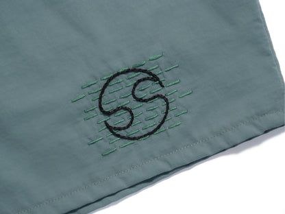 hiking shorts - seafoam