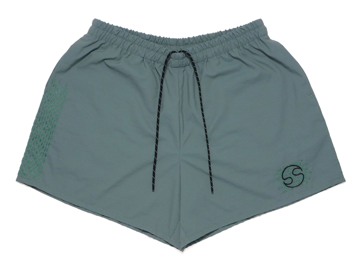 hiking shorts - seafoam