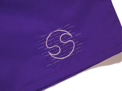 hiking shorts - purple