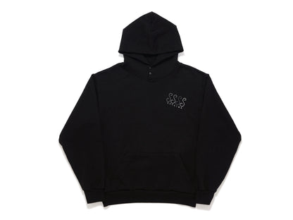 jazz club hoodie - black