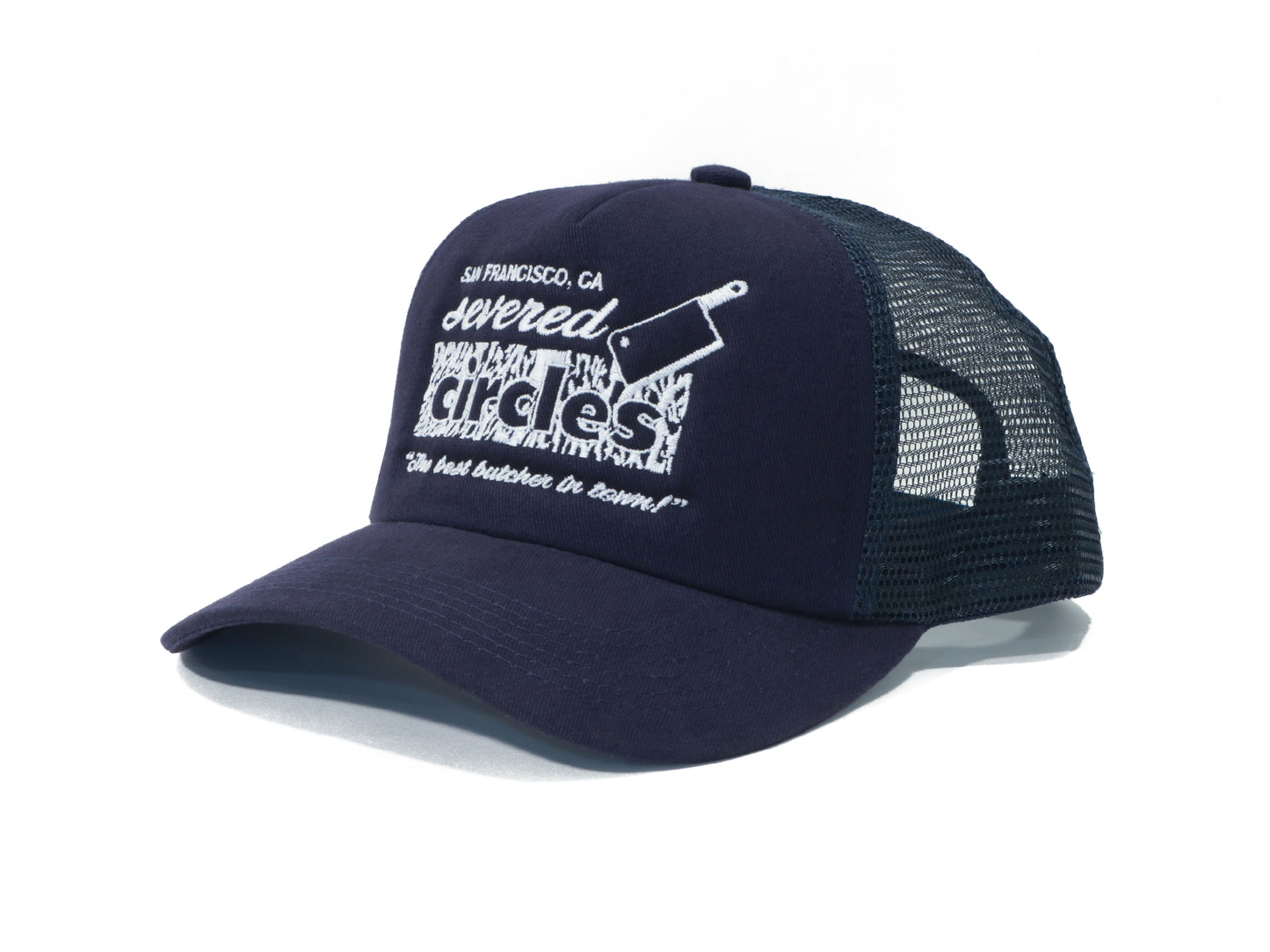 butcher hat - navy