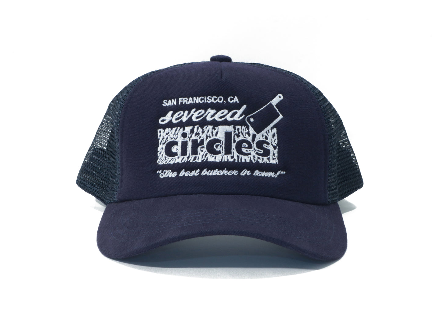 butcher hat - navy