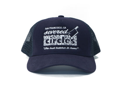 butcher hat - navy
