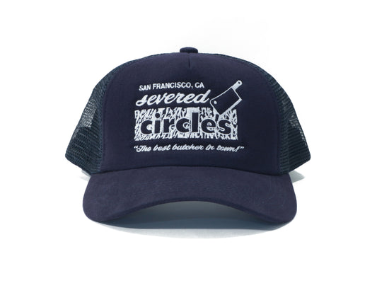 butcher hat - navy