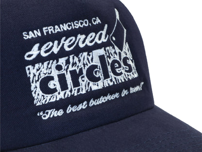 butcher hat - navy