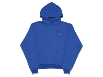 jazz club hoodie - blue